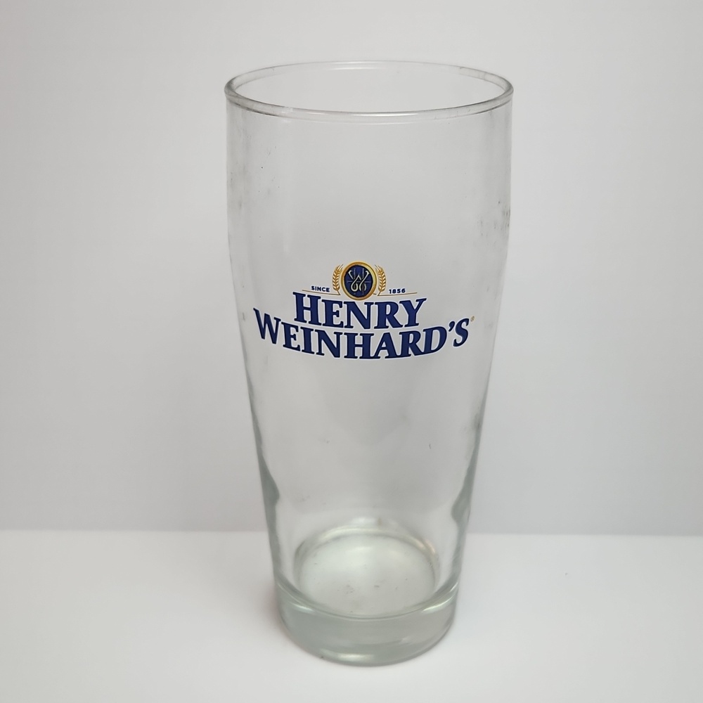 Vintage Beer Henry Weinhards Glass Tumbler